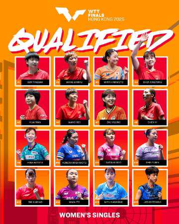 国乒11将锁定WTT总决赛席位!这份观赛指南助你不错过任何精彩瞬间