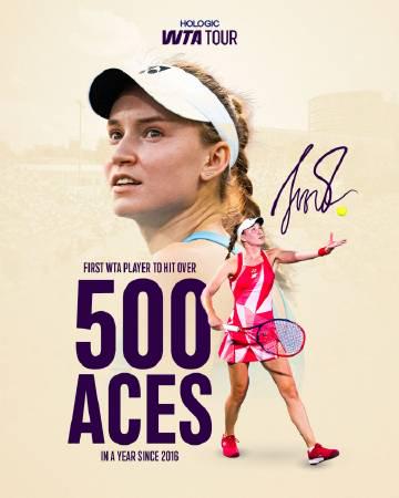 莱巴金娜515记Ace球领跑WTA,这些发球技巧让对手毫无招架之力