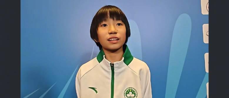 10岁澳门小将的追星之路:从樊振东身上学到的不仅是球技